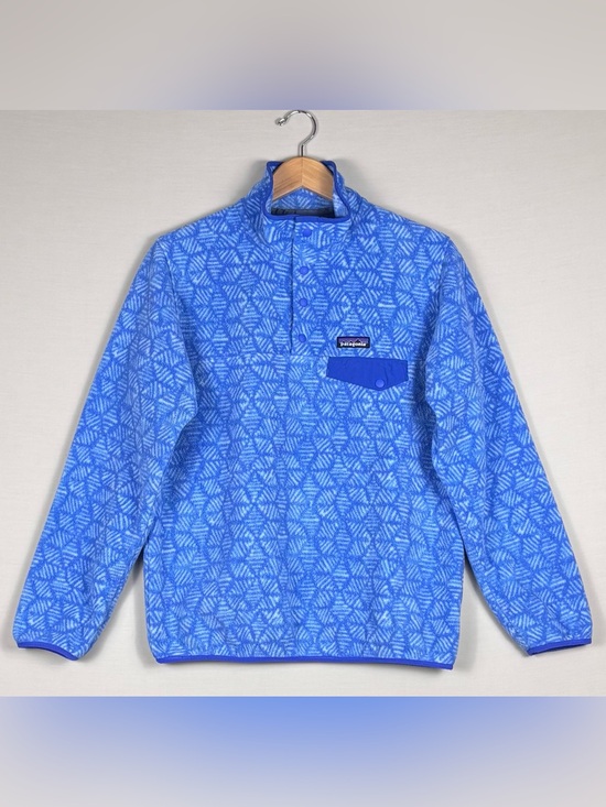 Patagonia Jackets & Blazers - Patagonia Synchilla Snap-T Fleece Pullover Blue Print M 25455 SP18